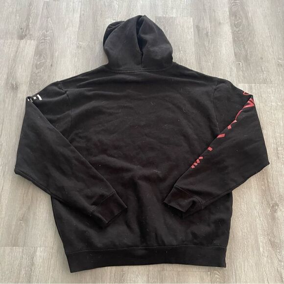 Naruto Shippuden Ichiraku Ramen Soup Shonnen Jump Mens Hoodie Size M Black - Picture 3 of 5